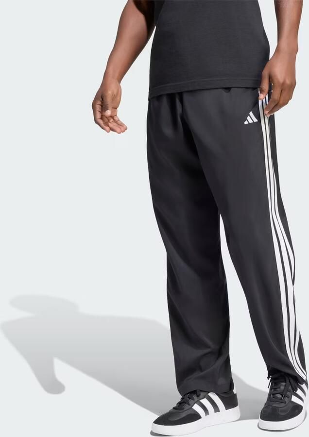Adidas Essentials 3-Stripes Stanford Lichte Woven Tapered Open Hem Broek
