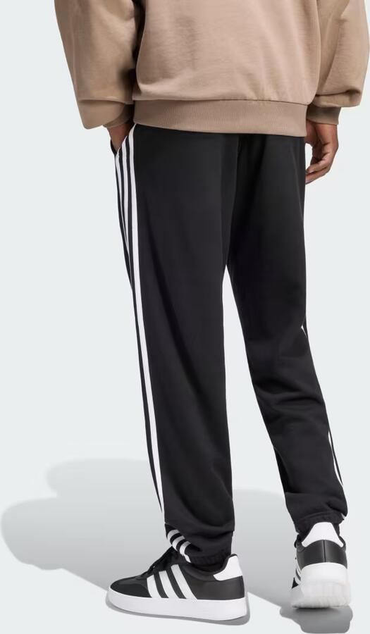 Adidas Essentials 3-Stripes Sweaterstof Tapered Cuffed Broek - Foto 4