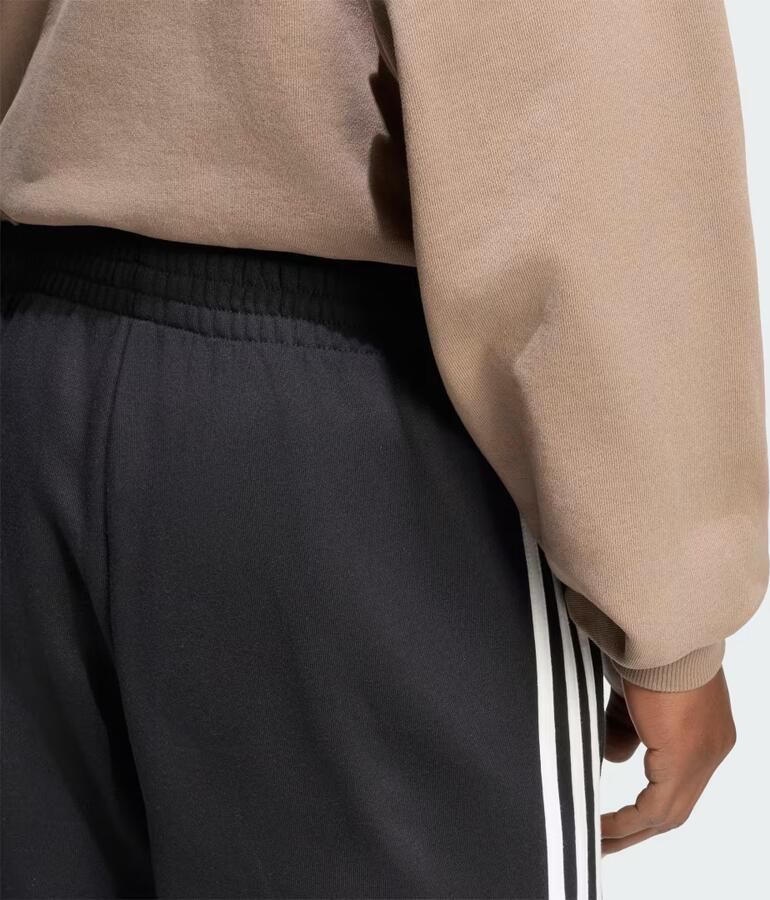 Adidas Essentials 3-Stripes Sweaterstof Tapered Cuffed Broek - Foto 3
