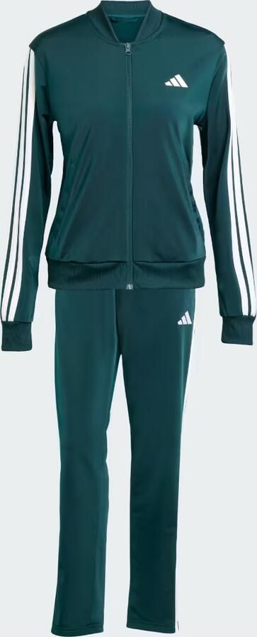 Adidas 3-Stripes Training Tracksuit Groen- Dames Groen - Foto 4