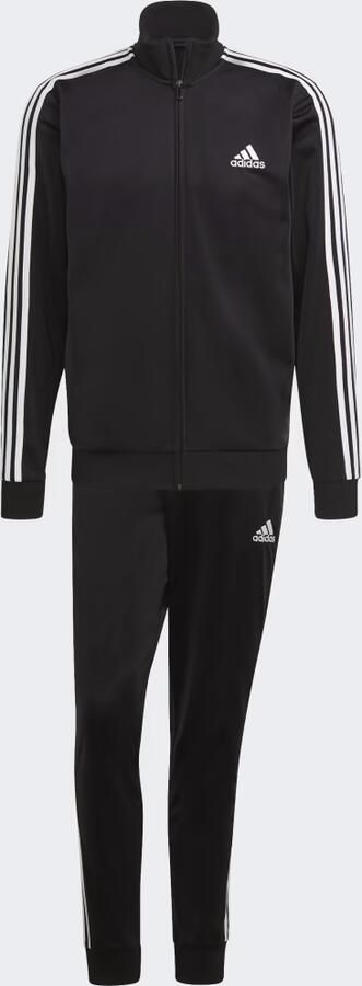 Adidas primegreen essentials 3-stripes trainingspak zwart heren - Foto 3
