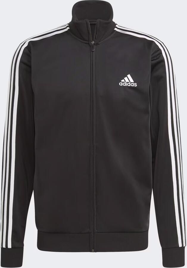 Adidas primegreen essentials 3-stripes trainingspak zwart heren - Foto 4