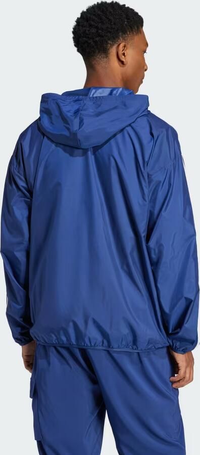 Adidas Essentials 3-Stripes Windjack Blauw- Heren Blauw - Foto 5