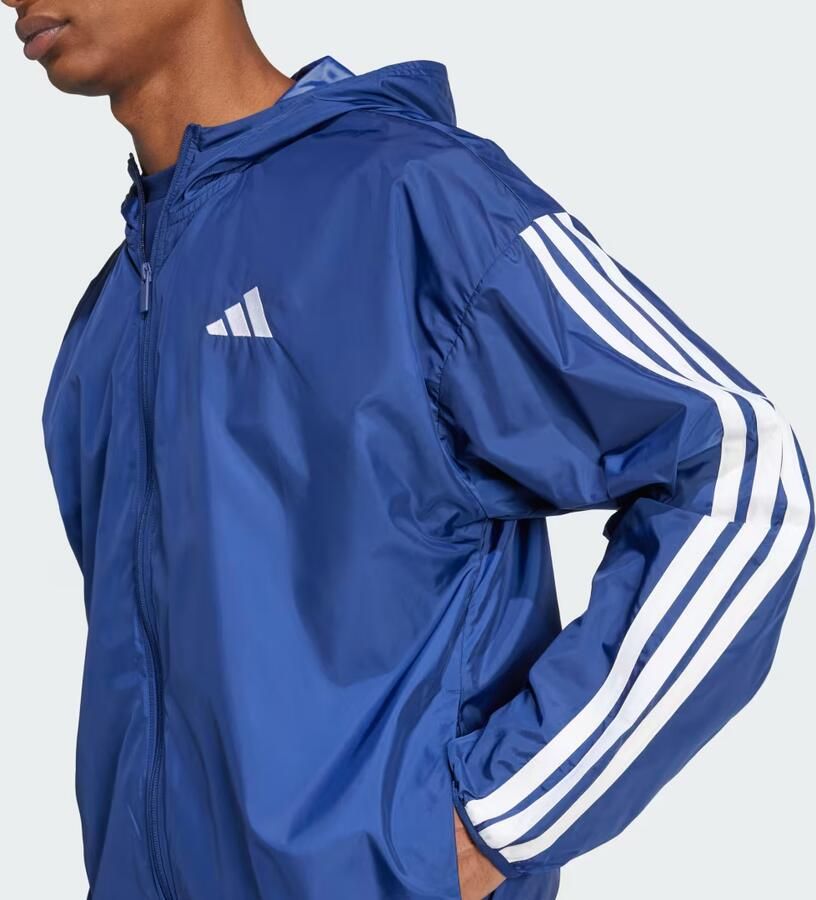 Adidas Essentials 3-Stripes Windjack Blauw- Heren Blauw - Foto 2