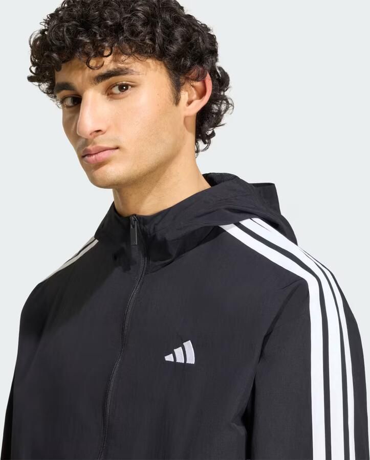 Adidas Essentials 3-Stripes Woven Windjack - Foto 2
