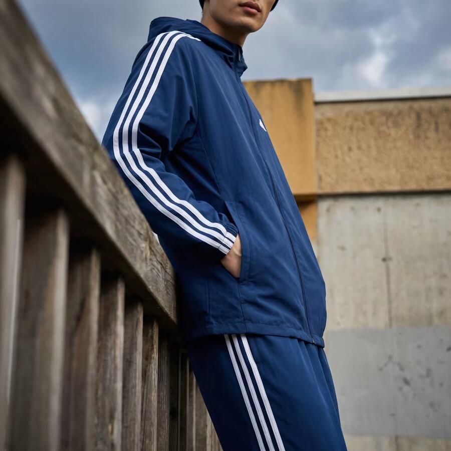 Adidas Essentials 3-Stripes Woven Windjack - Foto 2