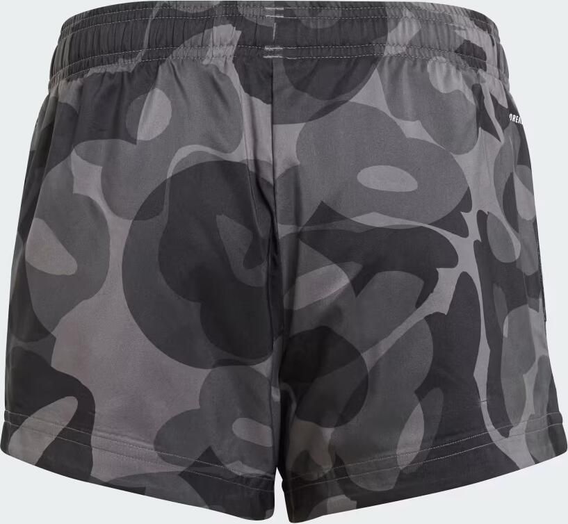 Adidas Essentials AEROREADY Seasonal Print Short Kids Zwart- Zwart - Foto 3