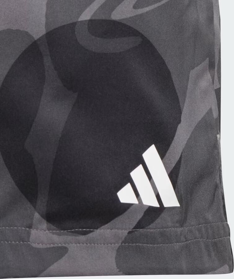 Adidas Essentials AEROREADY Seasonal Print Short Kids Zwart- Zwart - Foto 5