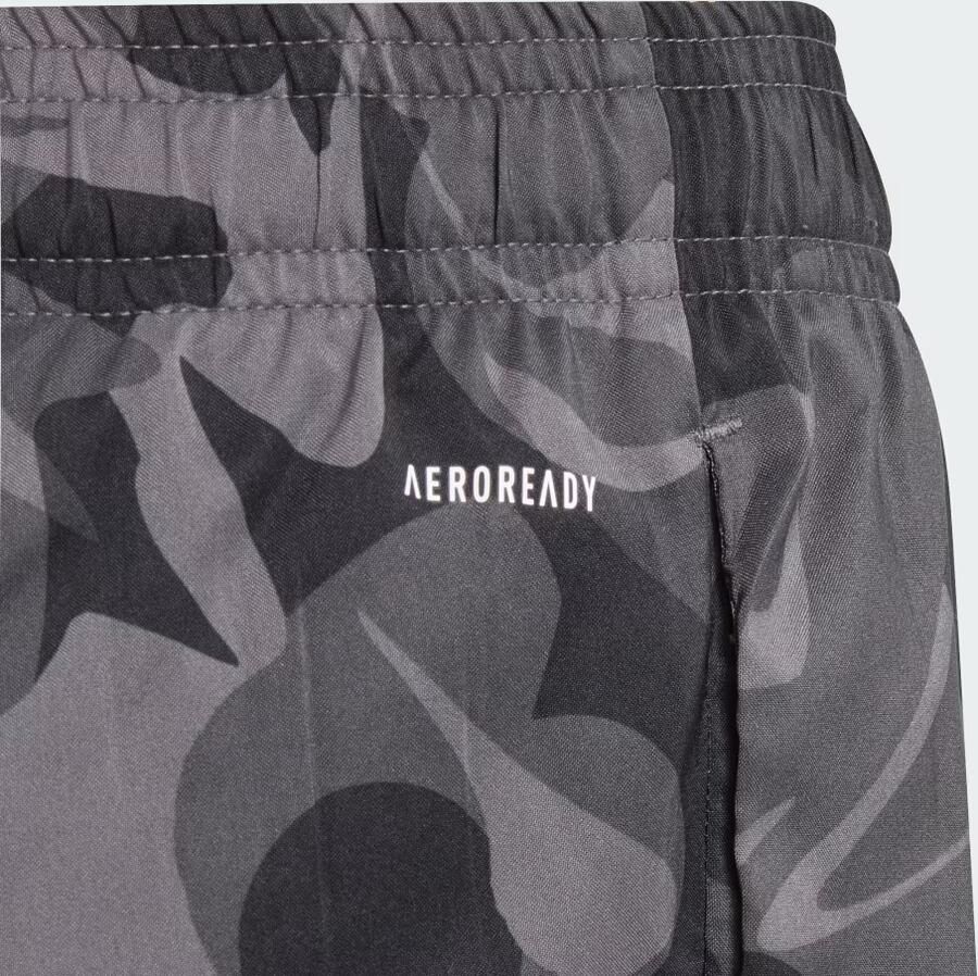 Adidas Essentials AEROREADY Seasonal Print Short Kids Zwart- Zwart