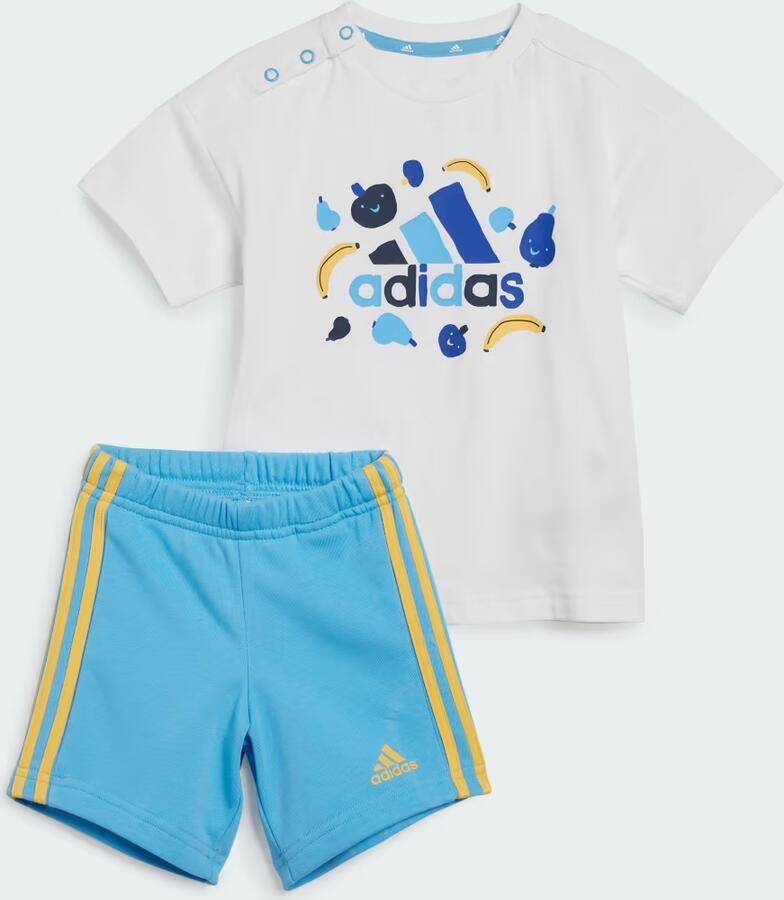 Adidas Sportswear Essentials Allover Print T-shirt Set Kids
