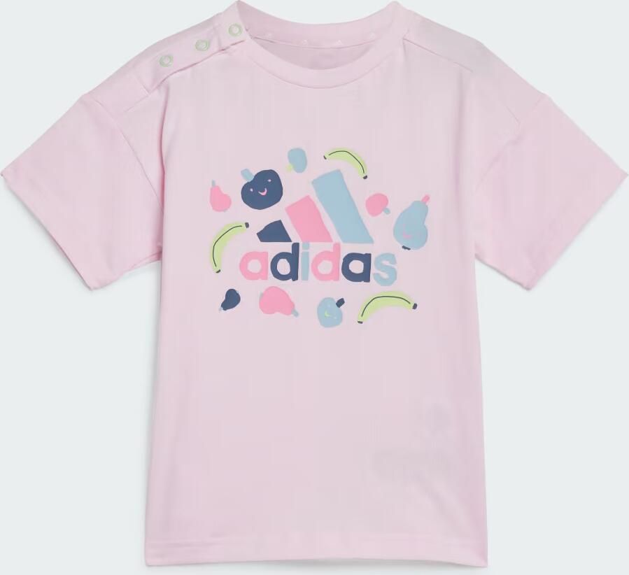 Adidas Essentials Allover Print T-shirt Set Kids - Foto 5
