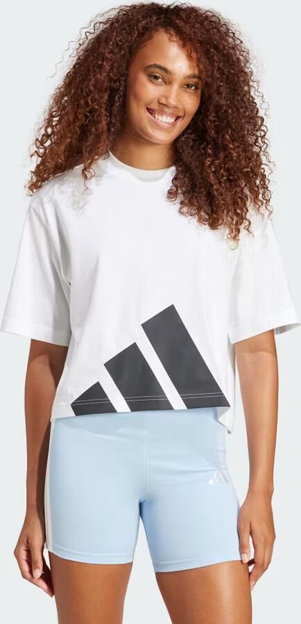 Adidas Essentials Big Logo Boyfriend T-shirt - Foto 4