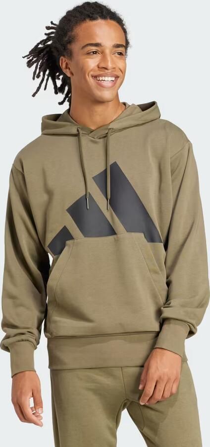 Adidas Groene hoodie Essentials Big Logo Green Heren