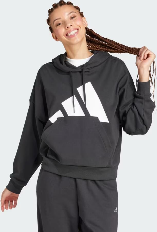 Adidas Capuchon sweaters Essentials Big Logo French Terry Loose Hoodie
