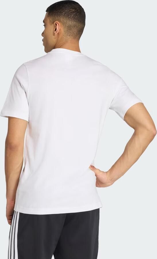 Adidas Essential Big Logo Wit Heren T-shirt White Heren - Foto 4