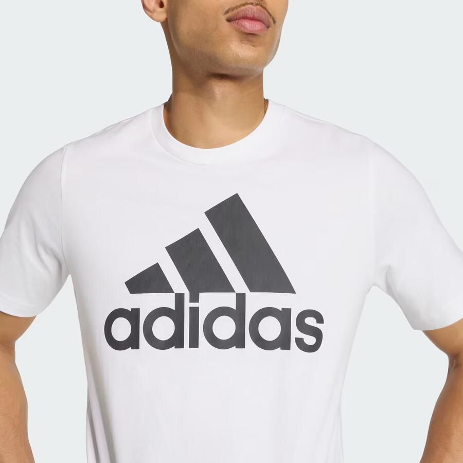 Adidas Essential Big Logo Wit Heren T-shirt White Heren - Foto 2