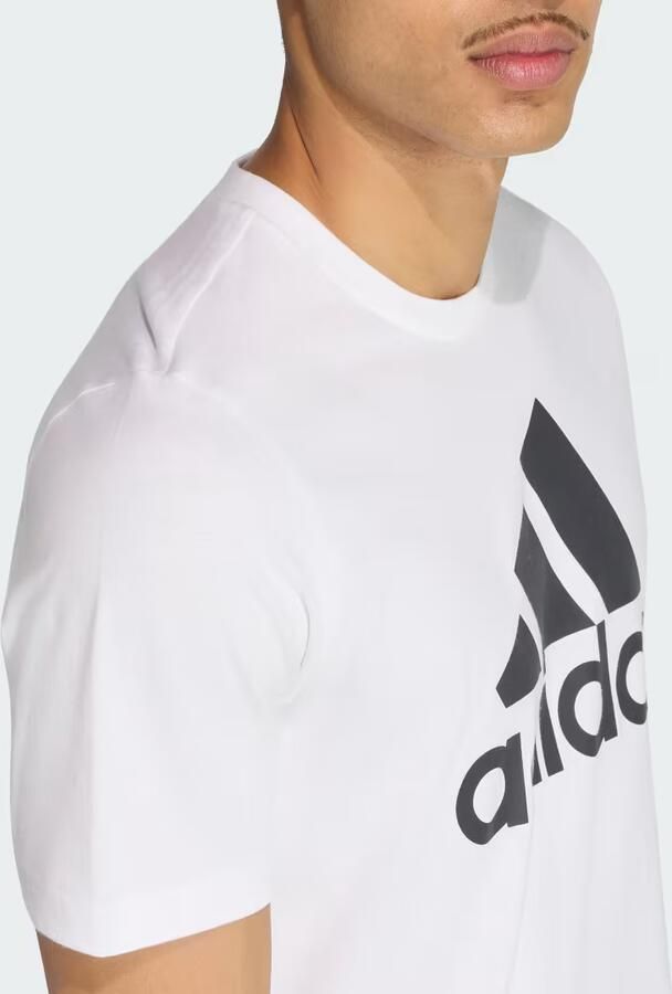 Adidas Essential Big Logo Wit Heren T-shirt White Heren - Foto 3