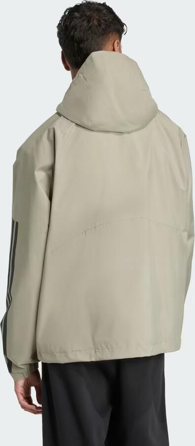 Adidas Essentials CLIMAPROOF 3-Stripes Capuchonjack - Foto 6