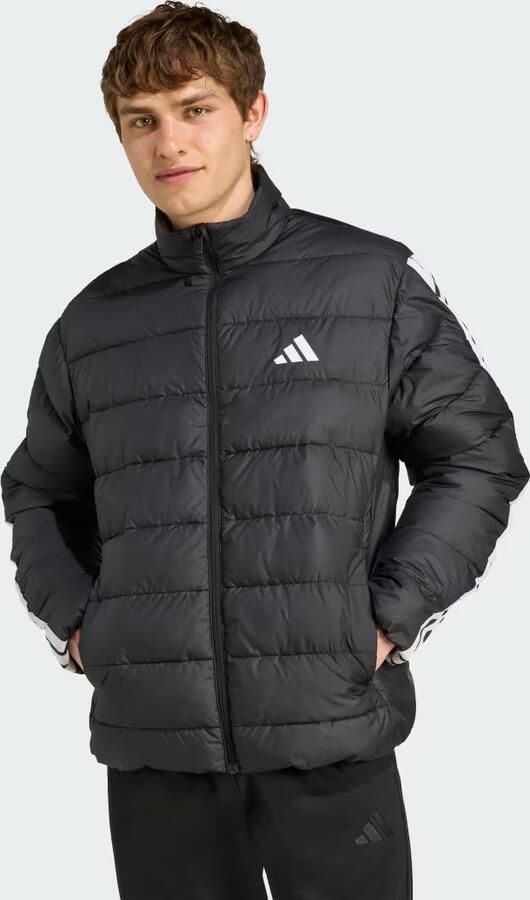 Adidas Essentials CLIMAWARM 3-Stripes Jack met Synthetisch Dons
