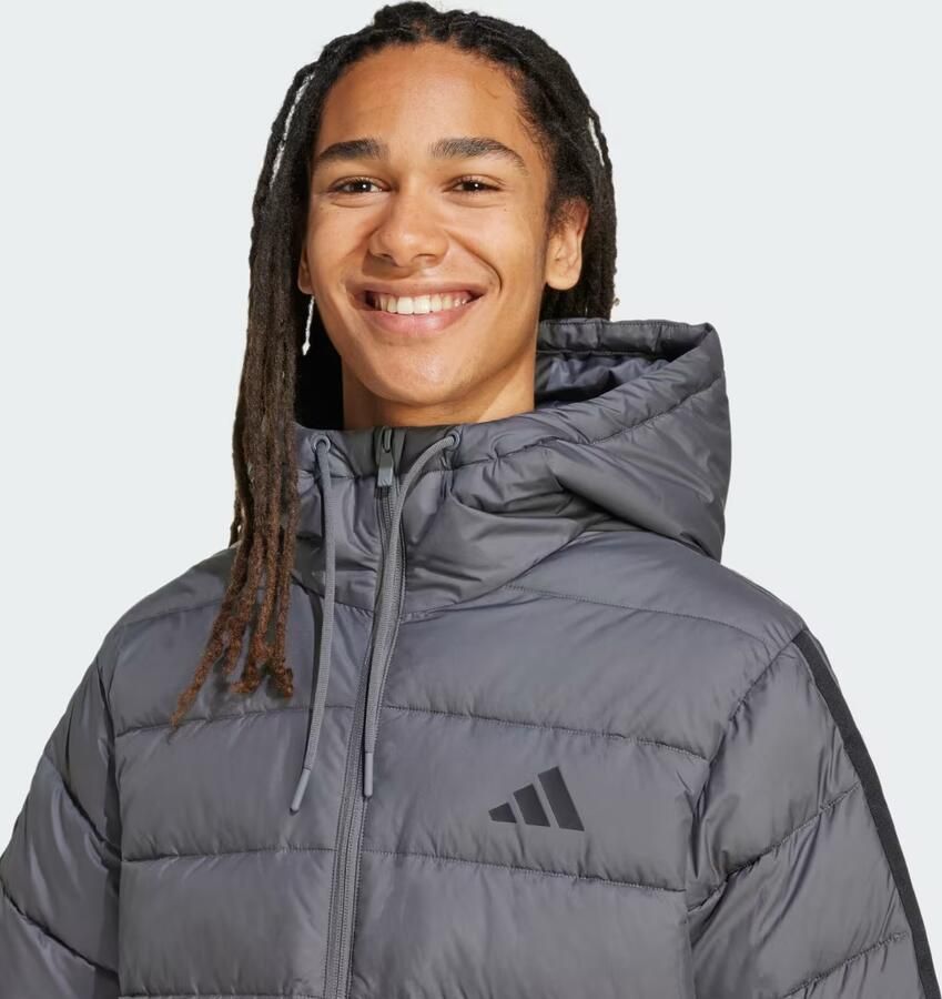 Adidas Essentials CLIMAWARM 3-Stripes Jack met Synthetisch Dons - Foto 3