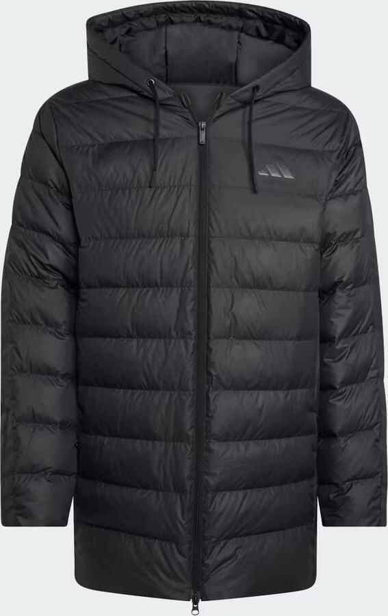 Adidas Essentials CLIMAWARM 3-Stripes Lichte Donsparka met Capuchon - Foto 7