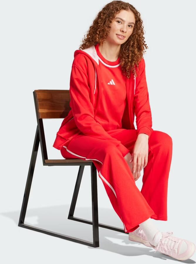 Adidas Essentials Color Pop French Terry Full-Zip Hoodie - Foto 4