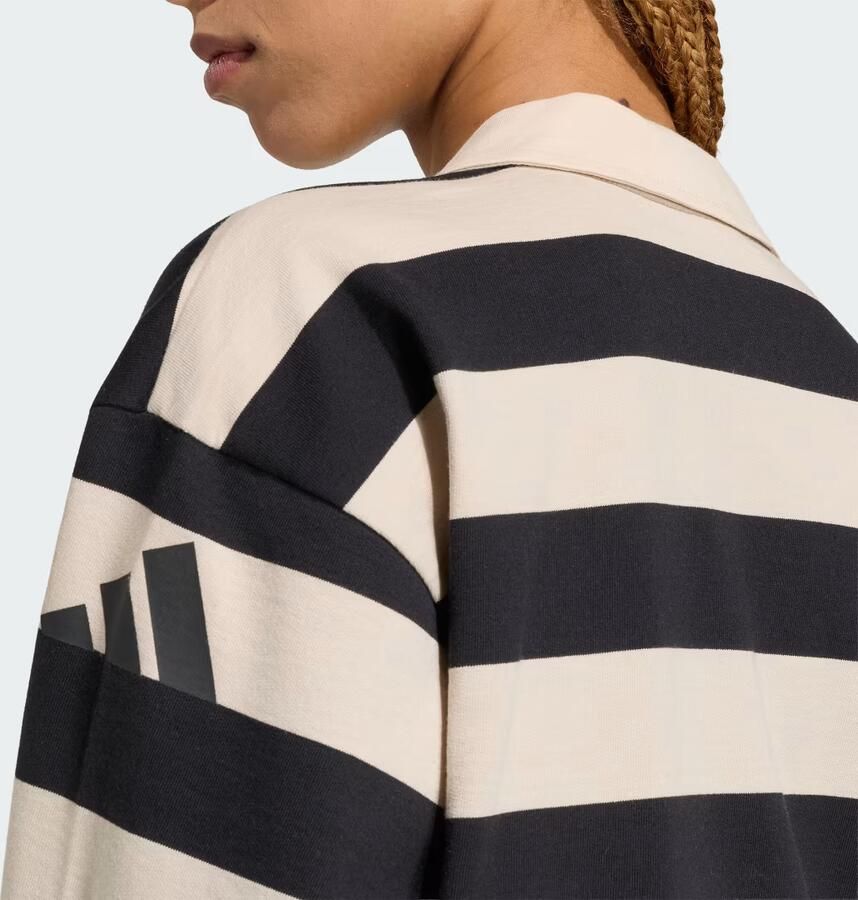 Adidas Essentials Contemporary French Terry Polo met Lange Mouwen - Foto 2