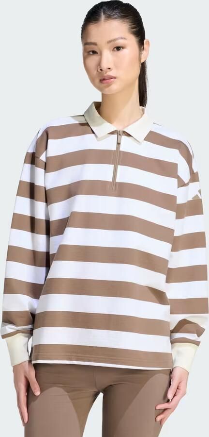 Adidas Essentials Contemporary French Terry Polo met Lange Mouwen