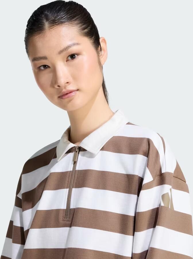 Adidas Essentials Contemporary French Terry Polo met Lange Mouwen - Foto 2