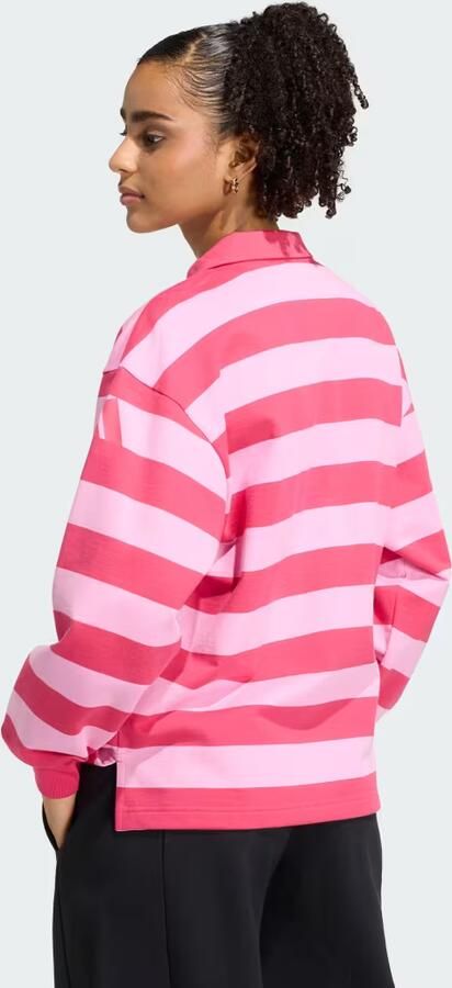 Adidas Essentials Contemporary French Terry Polo met Lange Mouwen - Foto 6