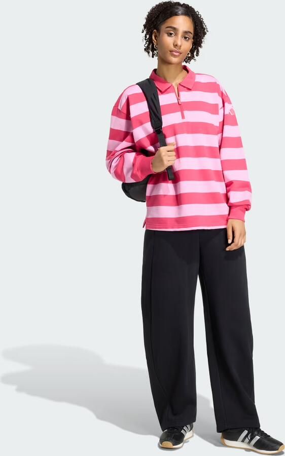 Adidas Essentials Contemporary French Terry Polo met Lange Mouwen - Foto 5