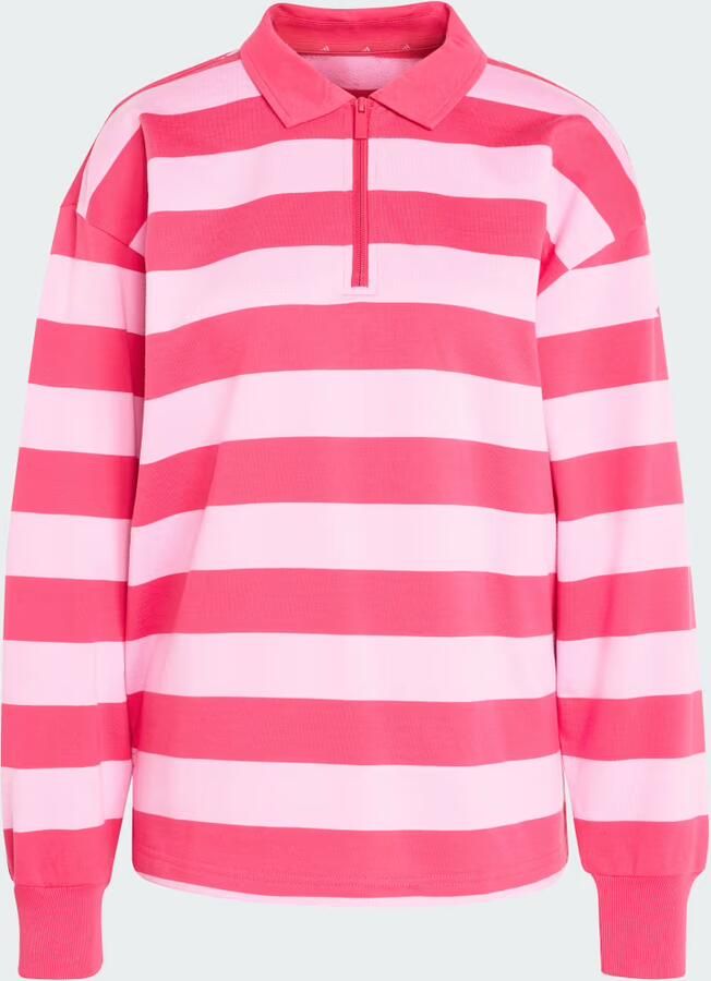Adidas Essentials Contemporary French Terry Polo met Lange Mouwen - Foto 4