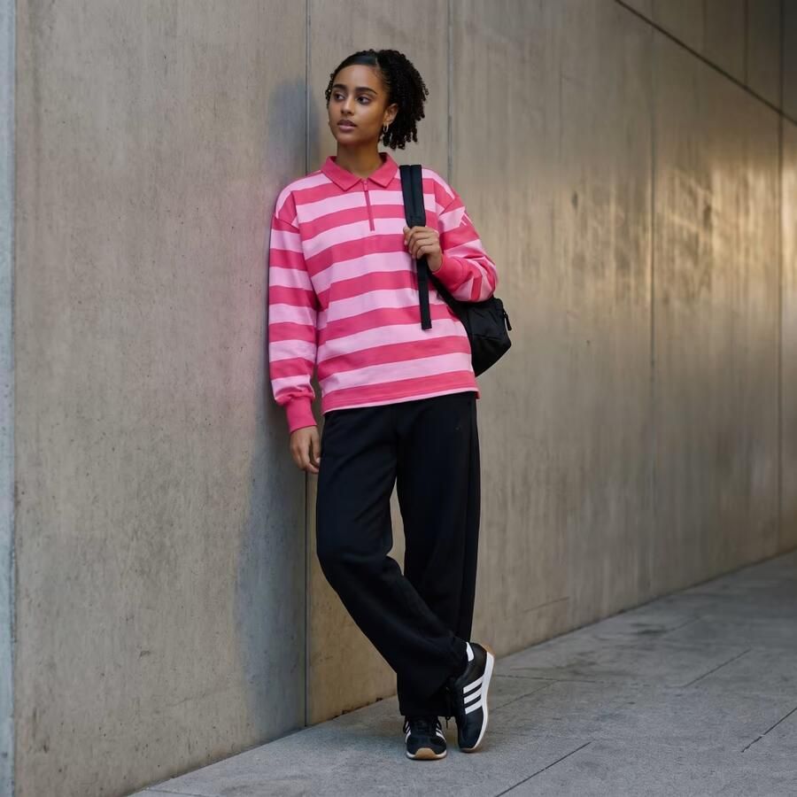 Adidas Essentials Contemporary French Terry Polo met Lange Mouwen - Foto 2