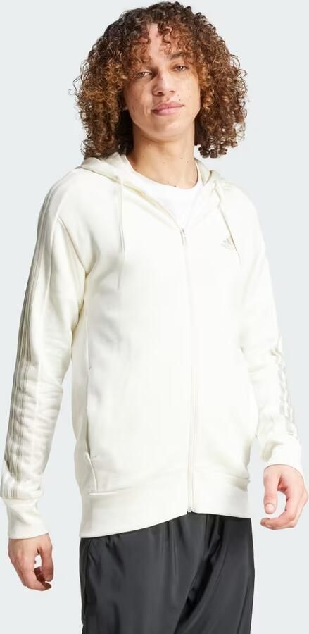 Adidas Essentials French Terry 3-Stripes Ritshoodie - Foto 5