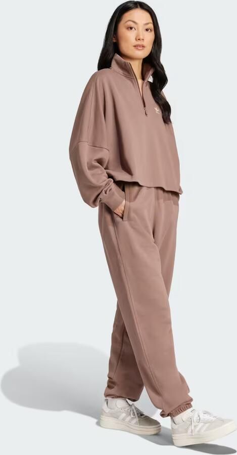 Adidas Originals Essentials French Terry Joggingbroek Bruin- Dames Bruin - Foto 4