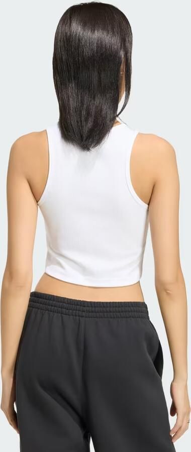 Adidas ESSENTIALS GERIBBELDE TANKTOP - Foto 5