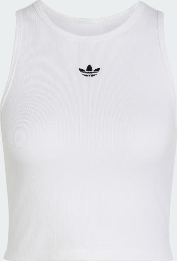 Adidas ESSENTIALS GERIBBELDE TANKTOP - Foto 4
