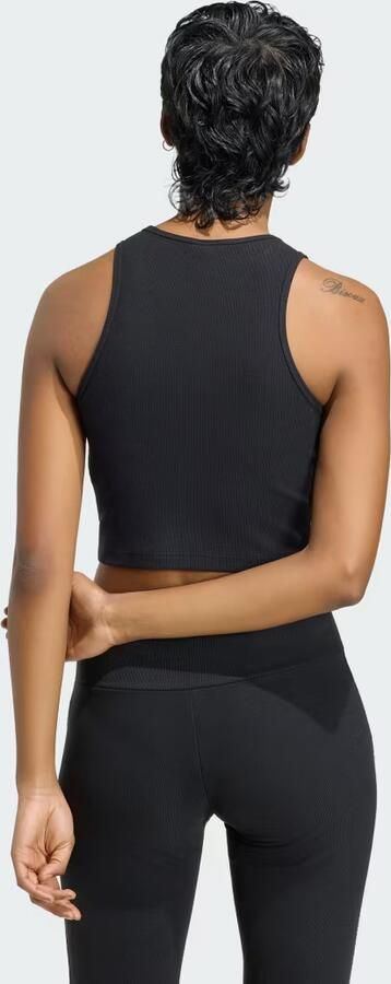 Adidas ESSENTIALS GERIBBELDE TANKTOP - Foto 6