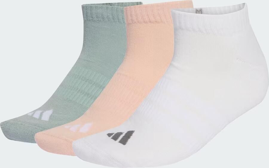 Adidas Essentials Gevoerde Korte Sokken 3 Paar
