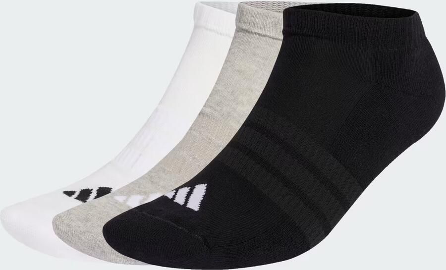 Adidas Essentials Gevoerde Korte Sokken 3 Paar