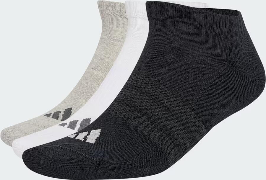 Adidas Essentials Gevoerde Korte Sokken 3 Paar
