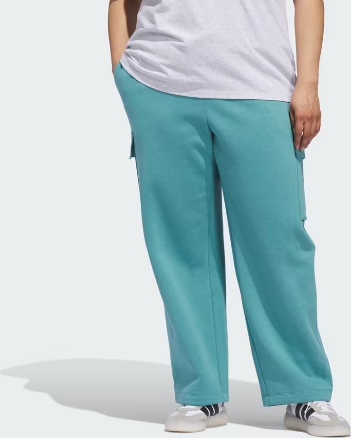 Adidas ESSENTIALS INCLUSIVE LINEAR FLEECE CARGO PANTS