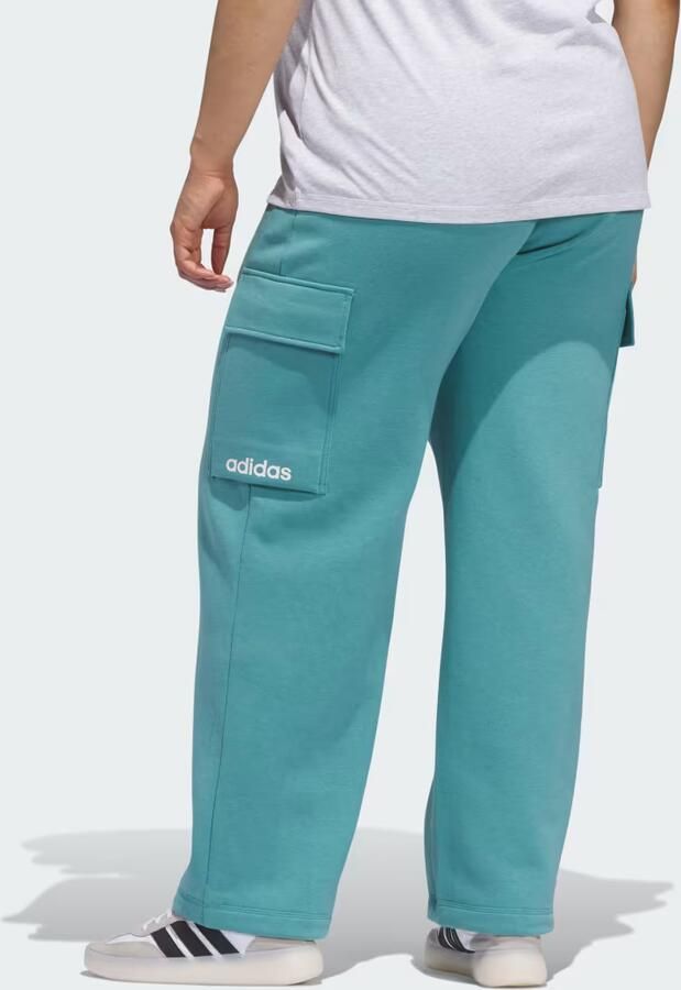 Adidas ESSENTIALS INCLUSIVE LINEAR FLEECE CARGO PANTS - Foto 5