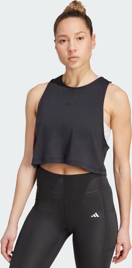 Adidas Essentials Korte Yogatanktop - Foto 1