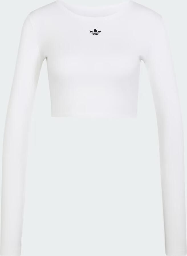 Adidas ESSENTIALS KORTERE GERIBBELDE LONGSLEEVE - Foto 3