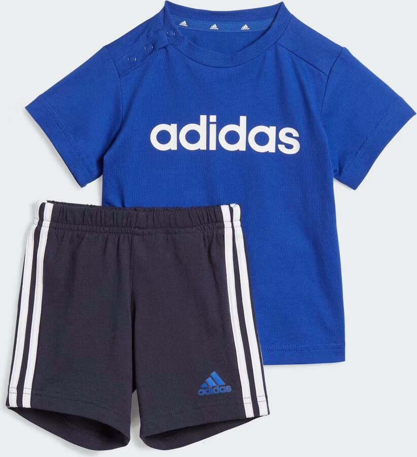 Adidas Essentials Lineage Organic Cotton T-shirt en Short Set
