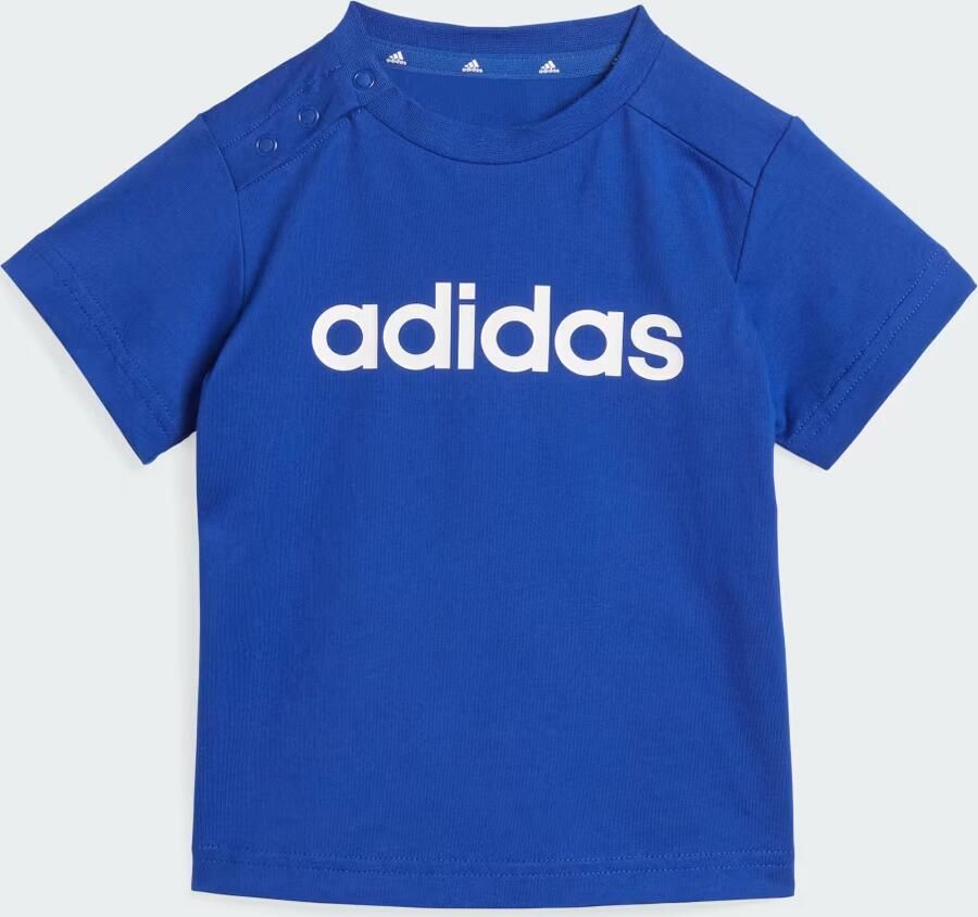 Adidas Essentials Lineage Organic Cotton T-shirt en Short Set - Foto 3