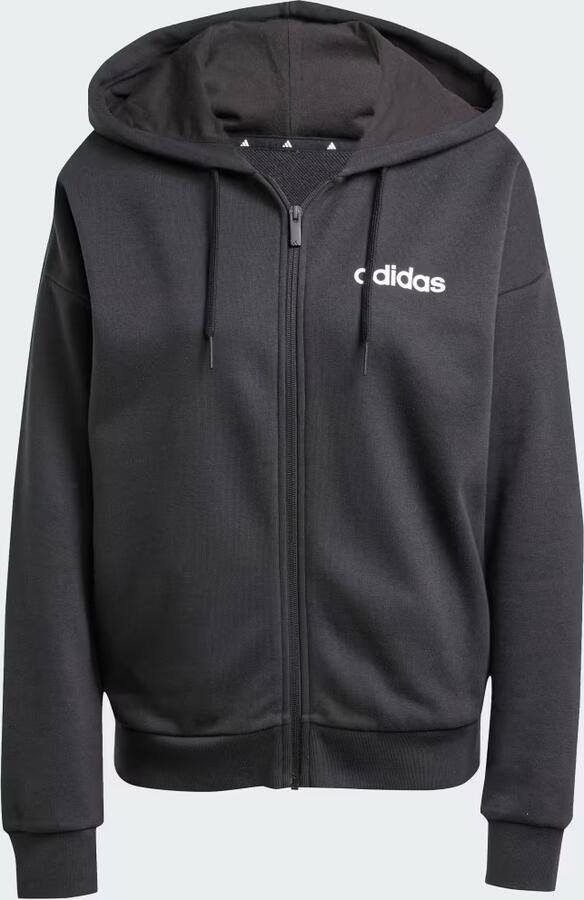 Adidas Essentials Linear French Terry Ritshoodie - Foto 3