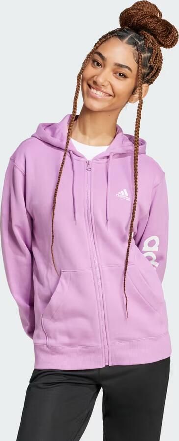 Adidas Essentials Linear Full-Zip Hoodie