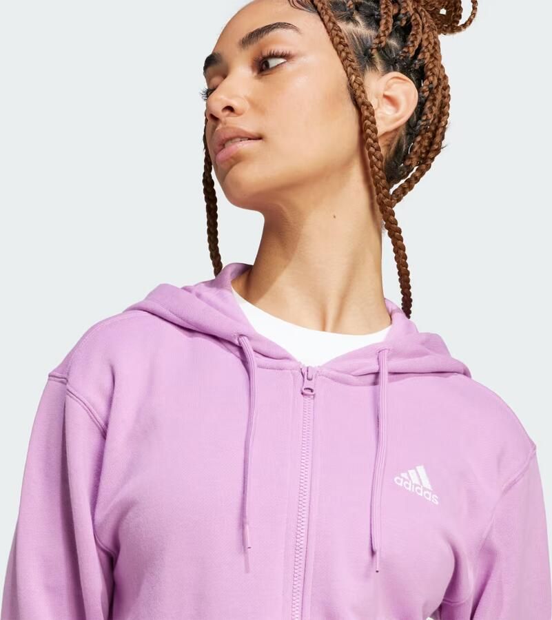 Adidas Essentials Linear Full-Zip Hoodie - Foto 3